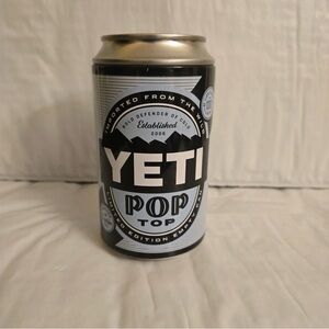 Yeti Pop Top Cooler Can, Limited Edition, Empty 12oz Stash Storage Can.